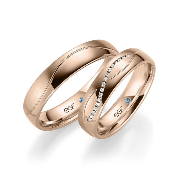 TR0604 in wit met rosé glans 5 mm - Afbeelding 6