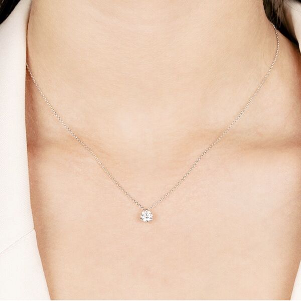 WGC0008E18 | Triat | 0,40 ct | Witgoud | 18 karaat - Afbeelding 2