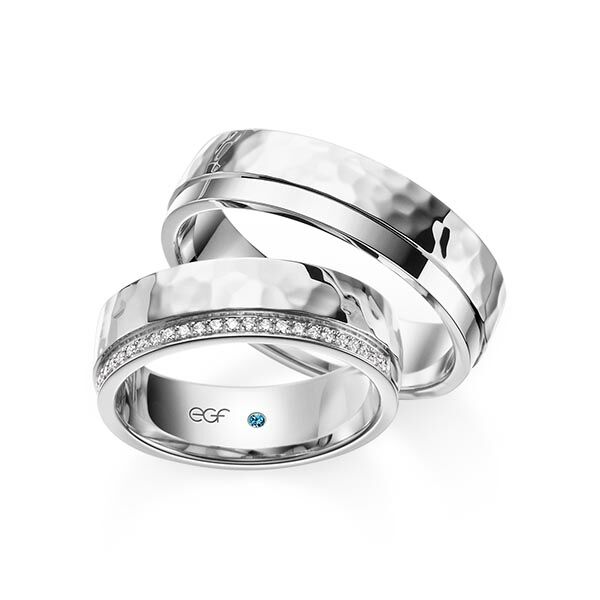 TR0629 in hamerslag glans rosé 6 mm - Afbeelding 5