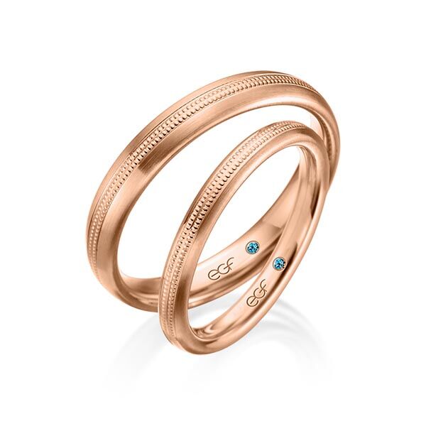 TR0655 in wit en rosé mat glans 2,7 mm - Afbeelding 6