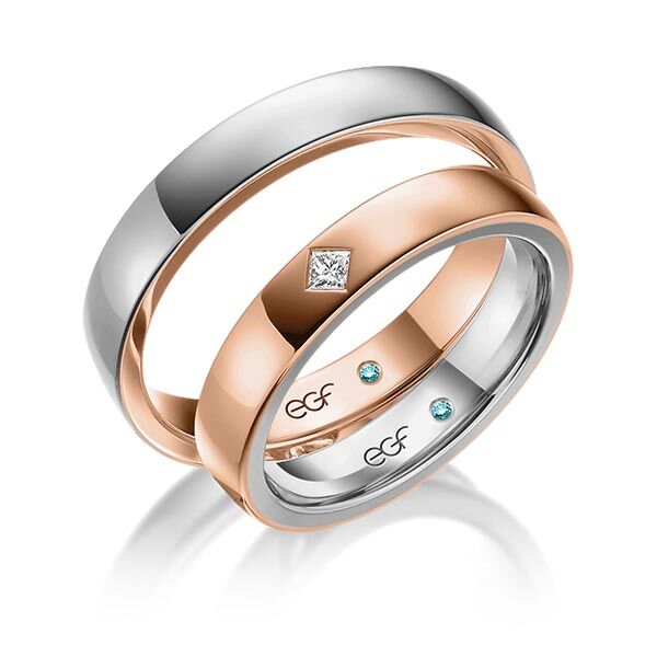 TR0660 in geel en wit glans 4 mm - Afbeelding 2