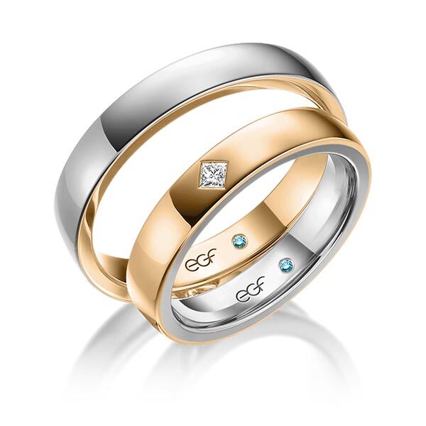 TR0660 in geel en wit glans 4 mm - Afbeelding 3