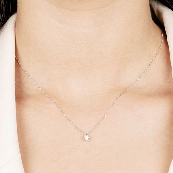 WGC0006E18 | Triat | 0,25 ct | Witgoud | 18 karaat - Afbeelding 2