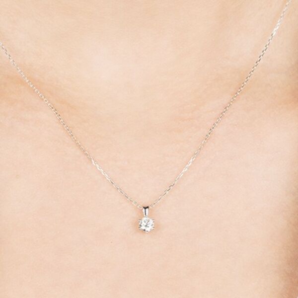 WGC0037E18 | Princes | 0,25 ct | Witgoud | 18 karaat - Afbeelding 3