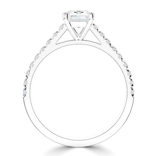 WGV0517E14 | Rich | Emerald 1,21 ct | Witgoud - Afbeelding 3