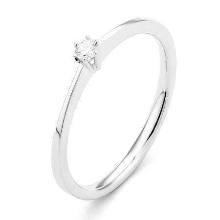 plv0043e princess 0,05 ct platina Solitaire ring in platina met een briljant geslepen diamant verlovingsring kopen