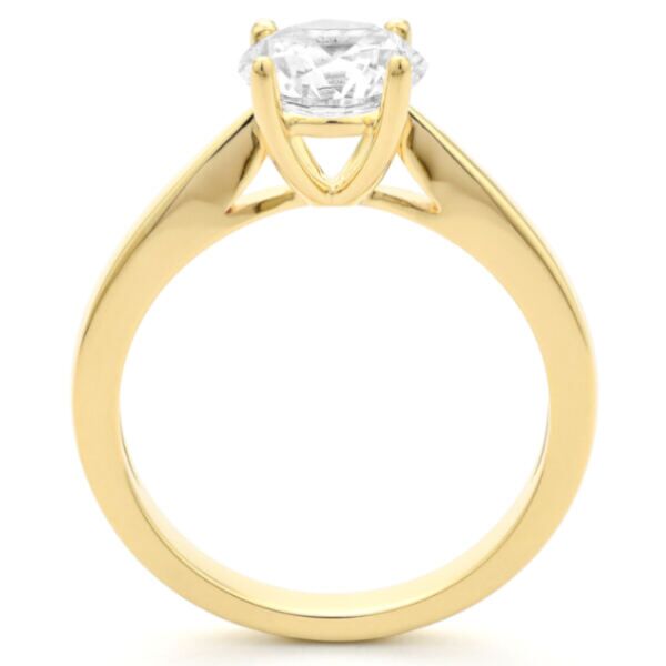 GGV0035E18 | Happy 0,70 ct | Geelgoud | 18 karaat - Afbeelding 2