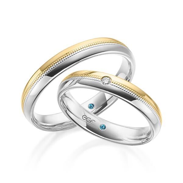 TR0656 in wit met rosé glans 4 mm - Afbeelding 3