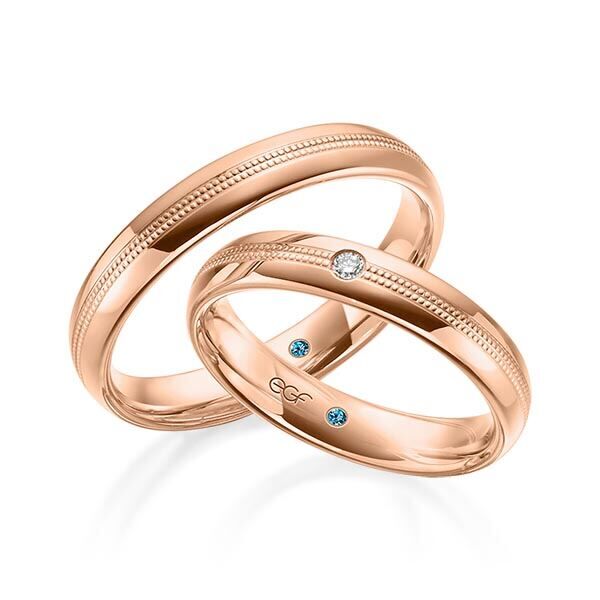 TR0656 in wit met rosé glans 4 mm - Afbeelding 8