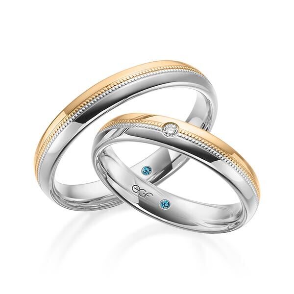 TR0656 in wit met rosé glans 4 mm - Afbeelding 9