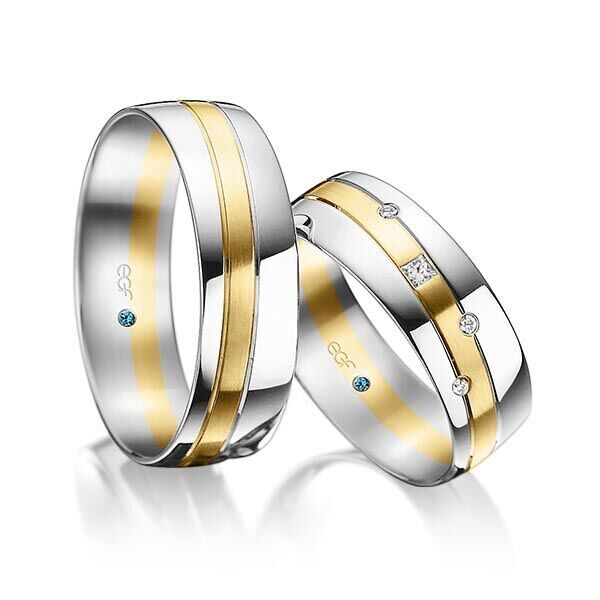 TR0740 in wit met rosé mat glans 7 mm - Afbeelding 4