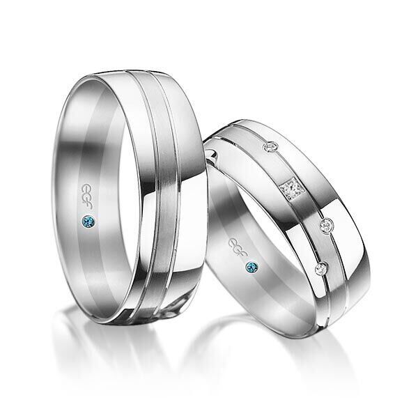 TR0740 in wit met rosé mat glans 7 mm - Afbeelding 11