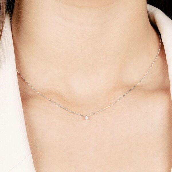 WGC0002E18 | Triat | 0,07 ct | Witgoud | 18 karaat - Afbeelding 2