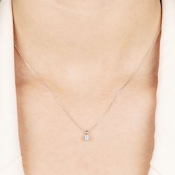 WGC0036E14 | Princes | 0,20 ct | Witgoud | 14 karaat - Afbeelding 2