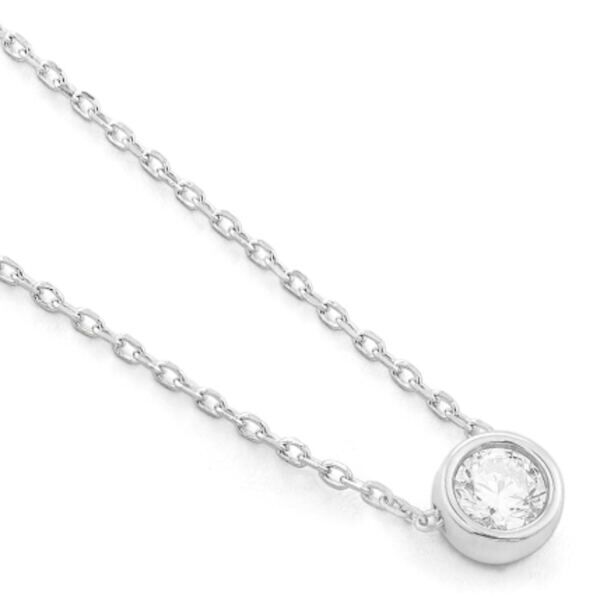 WGC0048E14 | Circle | 0,20 ct | Witgoud | 14 karaat - Afbeelding 2