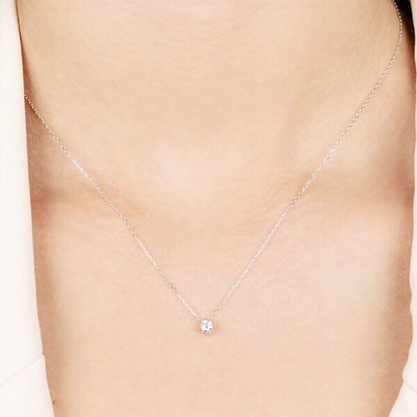 WGC0025E18 | Cross | 0,15 ct | Witgoud | 18 karaat - Afbeelding 2