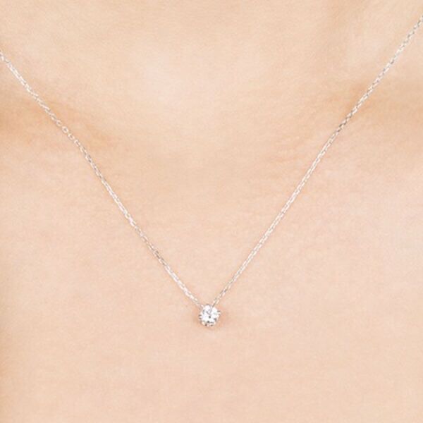 WGC0025E18 | Cross | 0,15 ct | Witgoud | 18 karaat - Afbeelding 3