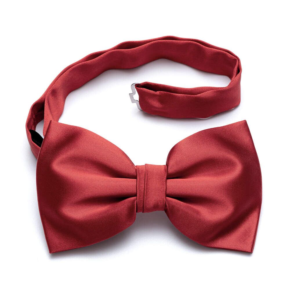 STSP0011 Vlinderstrik & Pochet in rood - Afbeelding 2