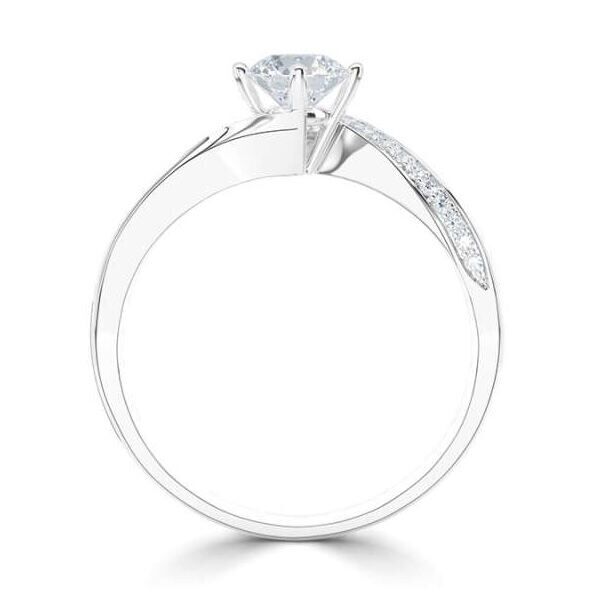 WGV0559E14 | Rich | Solitaire briljant 0,59 ct | Witgoud - Afbeelding 3