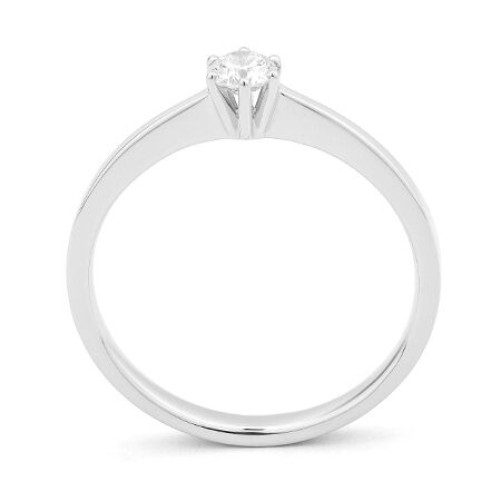 WGV0046E14 | Princess 0,20 ct | Witgoud | 14 karaat - Afbeelding 2