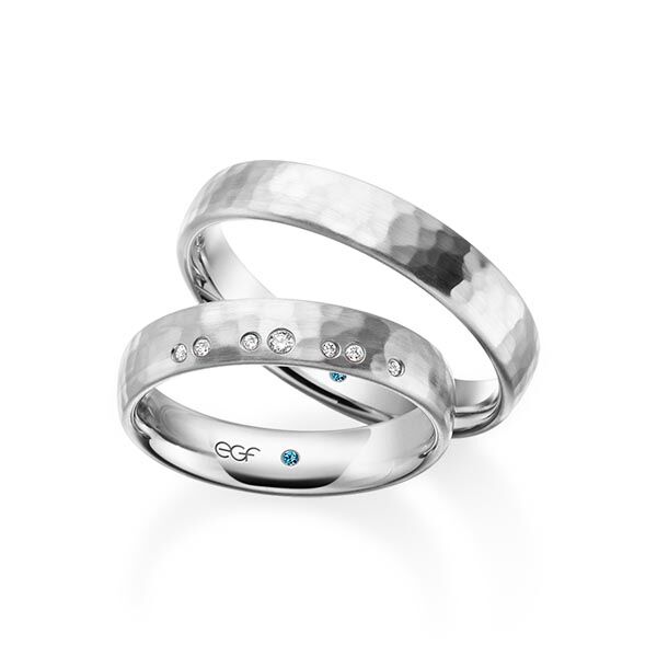 TR0631 in wit met rood hamerslag mat 4,5 mm - Afbeelding 8