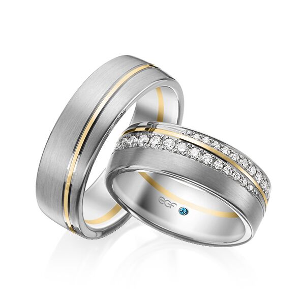 TR0665 in wit met rood mat glans 7 mm - Afbeelding 3