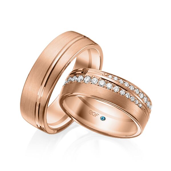 TR0665 in wit met rood mat glans 7 mm - Afbeelding 7