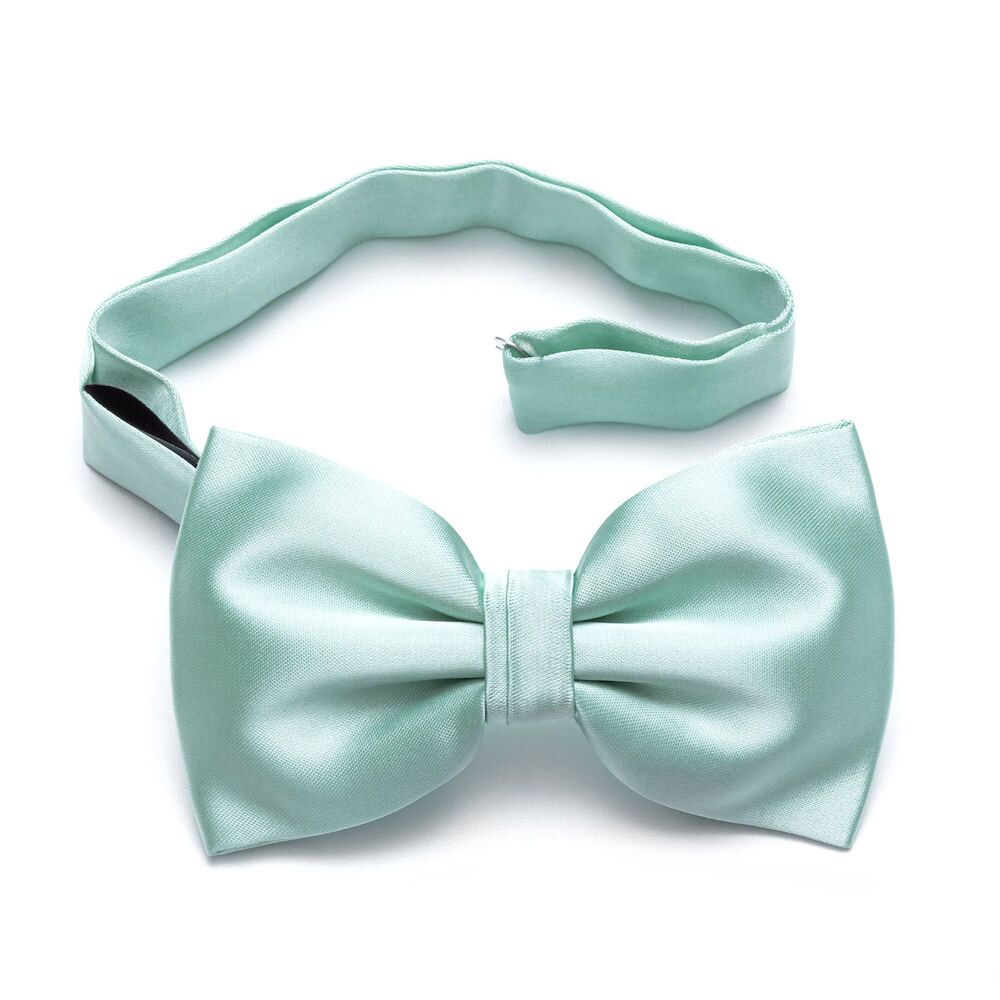 STSP0010 Vlinderstrik & Pochet in mint - Afbeelding 2