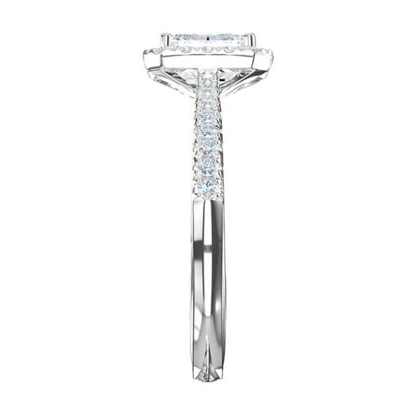 WGV0503E14 | Rich | Emerald 0,85 ct | Witgoud | 14 k - Afbeelding 4