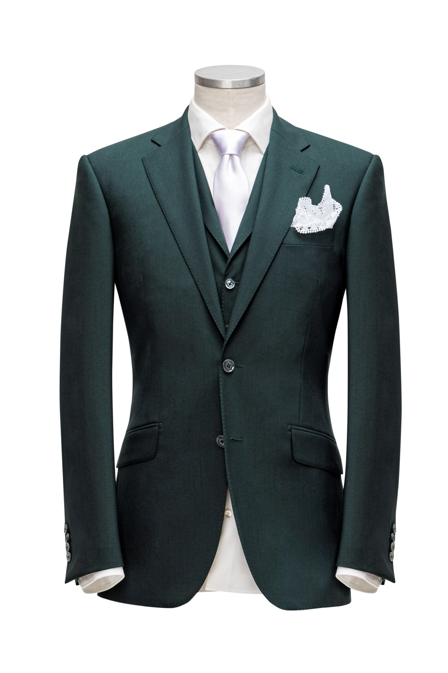 MTP04 maatpak trouwpak flesgroen