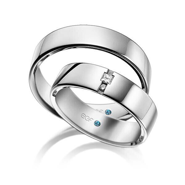 TR0761 in wit met rood glans 5,5 mm - Afbeelding 5