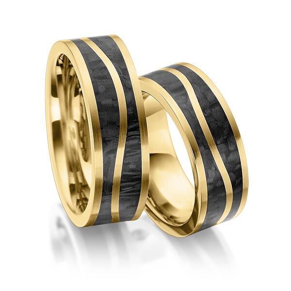 TR0522 in wit met zwart 7,5 mm - Afbeelding 2