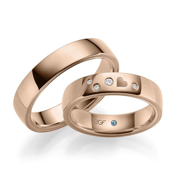 TR0593 in glanzend rosé 5 mm - Afbeelding 4