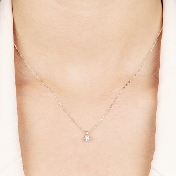 WGC0036E14 | Princes | 0,20 ct | Witgoud | 14 karaat - Afbeelding 2